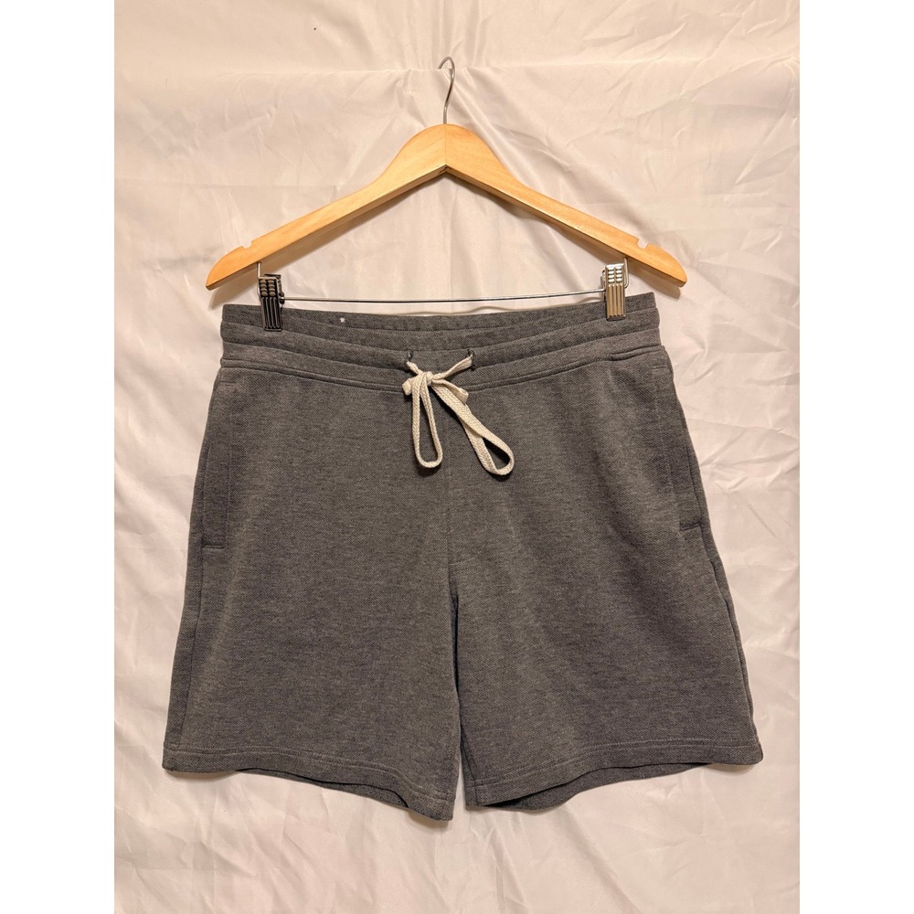 Goodfellow & Co Mens Knit Lounge Shorts Gray Elastic Waist Drawstring Size M